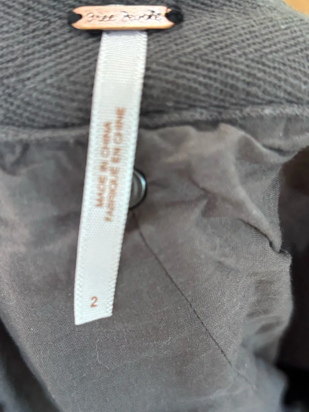 Free People Straight Leg Eyelet Pants